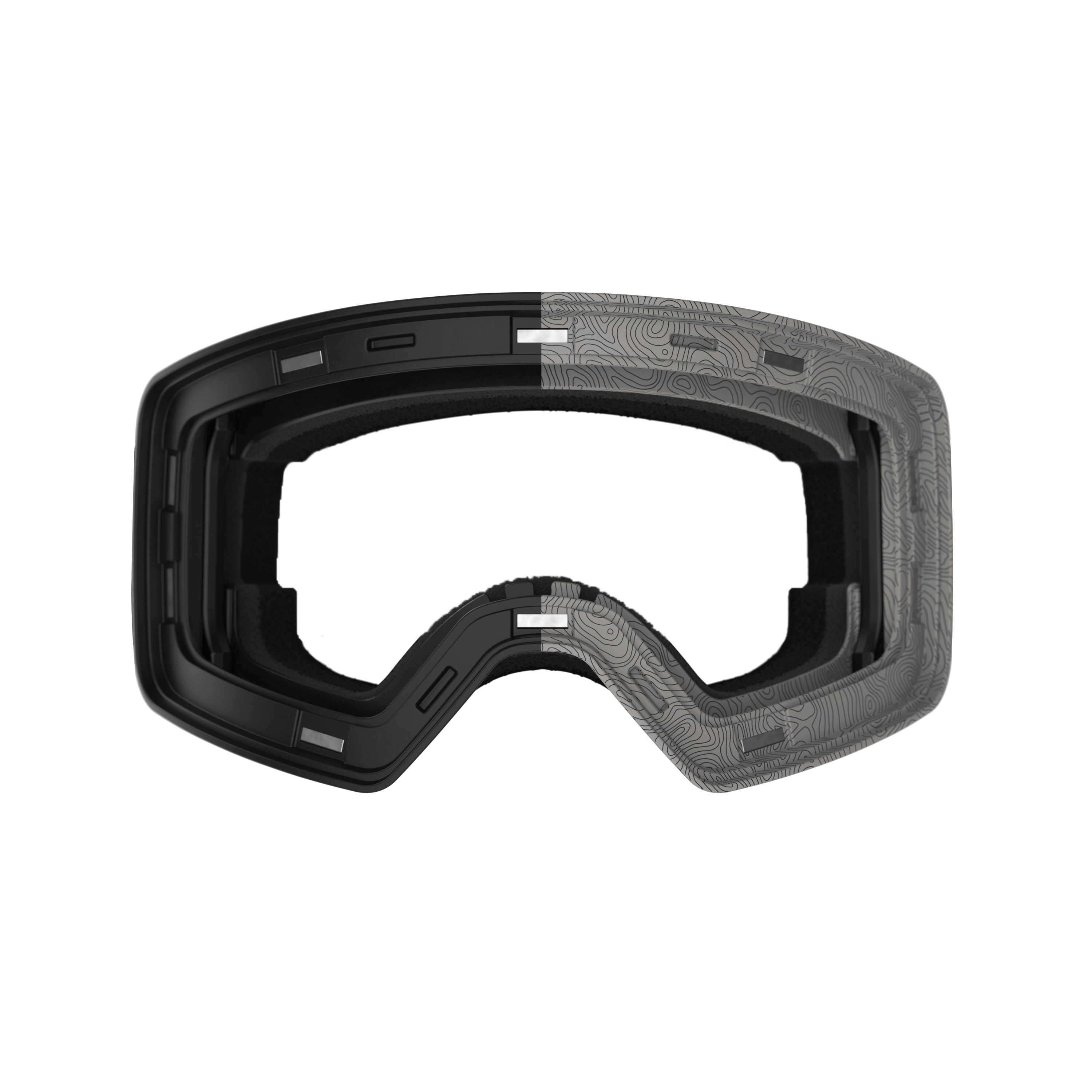 Alternative view of Frontier Snow Goggle - Stealth Terrain Magnetic Frame + Strap (Lens Not Included)